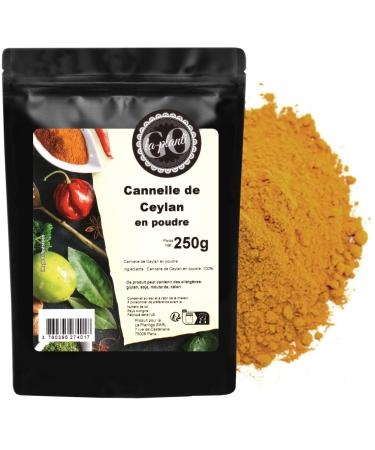 Cannelle de Ceylan en poudre 250 g - LA PLANTIGO