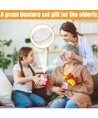 Prohese Dinner Set Dental Prostheses Container - 3-Layer Denture Case with Mirror & Aligner Tools for Braces & Chewies - Keep Your Dentures Clean International Shipping - Buy Online on GoSupps.com