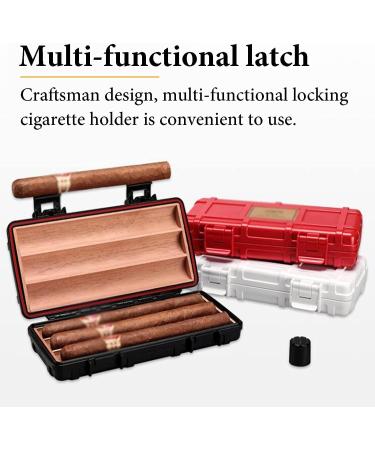 Cigar Boxs Humidors Ique Humidors Ceinterior Cigar Case Sophisticated Cigar Box Plastic Cigar Humidor Sealed Cigar Humidor Box/Red/2Pcs Red 3Pcs - Buy Online on GoSupps.com