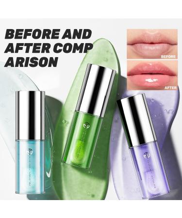  longyier Lip Gloss Moisturizing Oil Candy Color Mint Rich Lip Gloss Oil Rich Shiny Lip Gloss Non-greasy and Long Lasting Lip Gloss (Green Moss Medium) - Buy Online on GoSupps.com