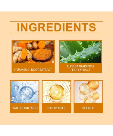 Turmeric & Retinol Eye Cream Stick Under Eye Bags Under Eye Cream for Puffiness and Bags Moisturizing Under Eye Dark Circle Balm Stick (4Pcs) - Buy Online on GoSupps.com