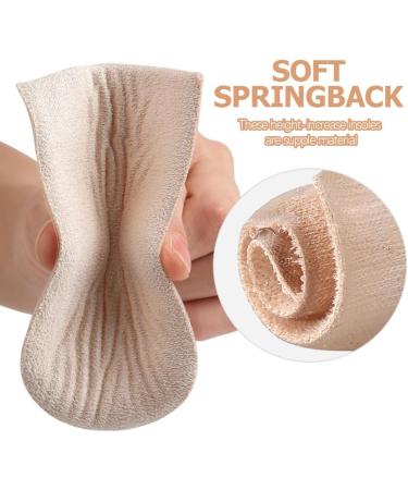 minkissy 1 Set Half Size Heel Pad Sports Heel Pads Creative Heel Pads Footed Pads Shoes Height Increase Cushions Heightened Pad Shoes Height Increase Pads Heel Lift Portable Heel Pads - Buy Online on GoSupps.com