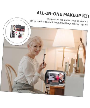 minkissy 3 Sets Women's Makeup Set Multi- Makeup Kit Make up Kit Women Makeup Supplies Cosmetics Supplies Cosmetic Bag Women Accessories Makeup Brush Kit Cosmetic Kit Ladies Suits Abs - Buy Online on GoSupps.com