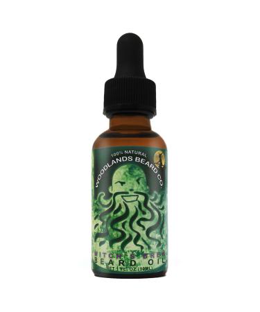 Witch's Brew Beard Oil Scented with Silver Fir Patchouli Frankincense and Lavender (1 oz.) 1 Fl Oz (Pack of 1)
