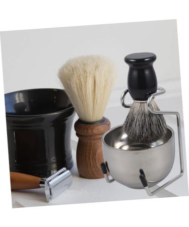 Buy 5 Sets Beard Brush Set for Men | Professional Shaving Brush & Accessories for Perfect Grooming - Buy Online on GoSupps.com