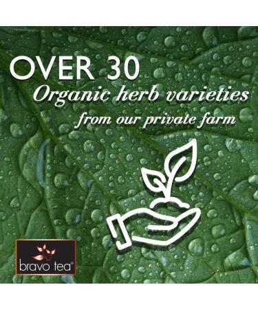 Bravo Tea Bye Cough Herbal Tea Caffeine Free 20 Tea Bags 6 count - Buy Online on GoSupps.com