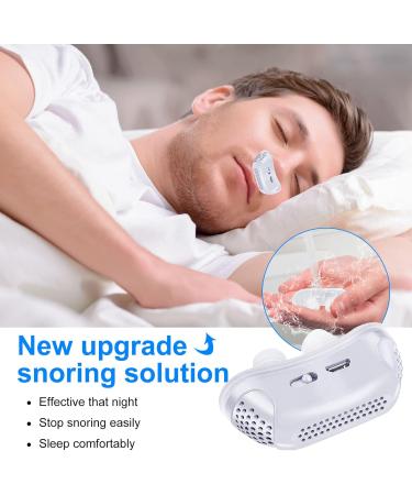 Adjustable & Breathable Anti Snoring Device for Better Sleep - Effective Snoring Solution in White - Buy Online on GoSupps.com