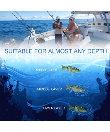 Betterjonny 5-Piece Fishing Bait Set | 10cm Multi Joint Wobbler Jerkbait - 3D Lifelike Swimbait for Hecht Barsch Zander with Hooks & Bait Box - International Shipping Available - Buy Online on GoSupps.com