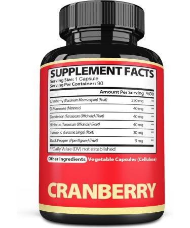 Satoomi 6in1 Cranberry Pills for Women - 3-Month Supply - 6 Herbal Ingredients Extract - 90 Veggie Capsules - Buy Online on GoSupps.com