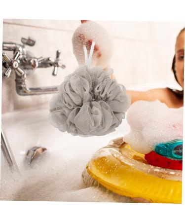 6pcs Travel Bath Ball Sponges - Exfoliating Loofah with Lanyard | Soft Shower Accessories for Adults - Buy Online on GoSupps.com