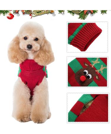 Buy ABRRO Christmas Dog Sweater - Warm & Cozy Dog Sweaters for Small to XXL Dogs - Perfect Holiday Gift for Your Pet! - Buy Online on GoSupps.com