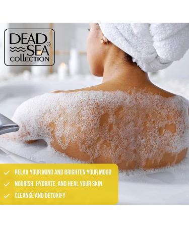 Dead Sea Collection Bubble Bath for Women and Men - with Almond Vanilla Oil and Pure Minerals - Nourishing and Moisturizing Skin - Pack of 2 (2000 ml) - Buy Online on GoSupps.com
