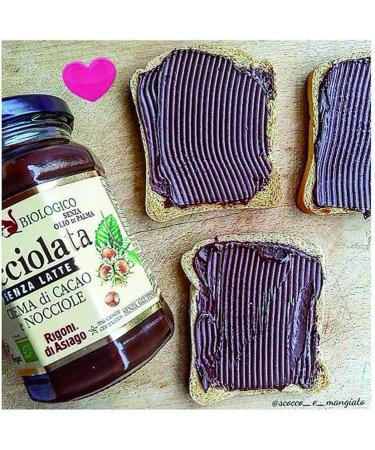 Rigoni di Asiago Nocciolata Organic Hazelnut Spread Dairy Free 9.52 oz (6 Count) | Buy Now - Buy Online on GoSupps.com
