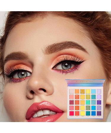 Eyeshadow Palette - Professional Matte Makeup Pallet 30-Color | Long Lasting Blendable Make Up Eye Shadows Cosmetics Shakven - Buy Online on GoSupps.com