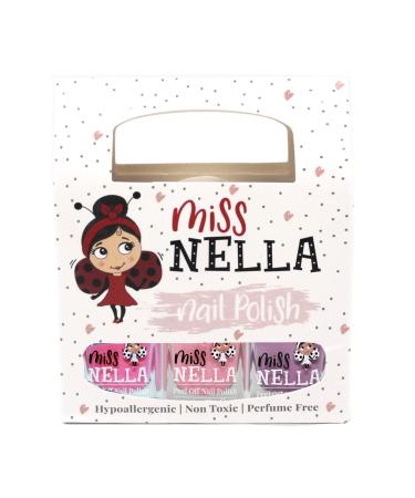 Miss in Bundle 3 Pack 3 very shiny enamel girl on water Formula Peel Off Bundle 90 Pink