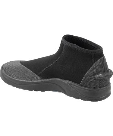 Cressi Adult Neoprene Diving Boots 3mm Hard Sole - Baleari | US 11 Men, US 12 Women - Black - Buy Online on GoSupps.com