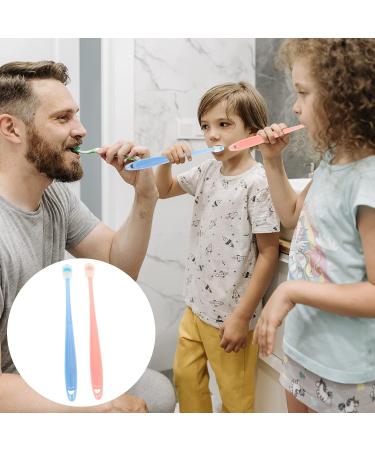 4pcs Baby Oral Care Tool Set - Silicone Infant Toothbrushes for Gentle Teeth and Gums Cleaning - Buy Online on GoSupps.com