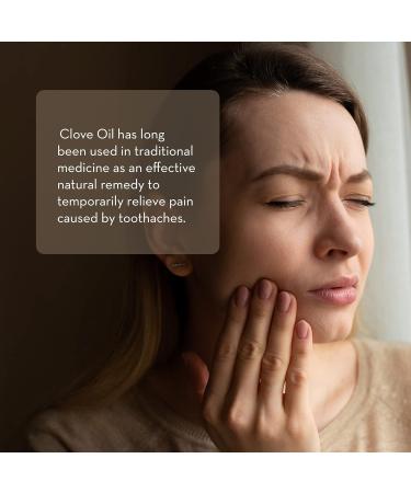 Pure Body Naturals Clove Bud Essential Oil 10ml - 100% Pure Therapeutic Grade for Aromatherapy & Natural Relief - Buy Online on GoSupps.com