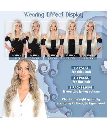 Tape in Hair Extensions Blonde Human Hair Extensions Tape in Highlight Medium Blonde Human Hair Tape in Hair Extensions Real Human Hair Silky Straight 18Inch 50g - Buy Online on GoSupps.com