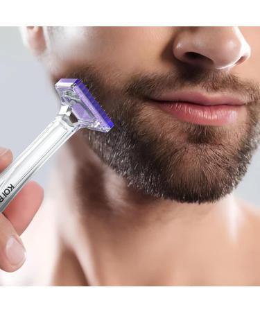 KOI BEAUTY Derma Stamp 1mm for Hair and Beard Growth for Women and Men Derma Roller with 80 Titanium Needles Professional Microneedling Pen Dermastamp for Face Body and Scalp Skin Care at Home - Buy Online on GoSupps.com