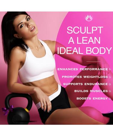 Thermogenic Fat Burner Appetite Suppressant Weight Loss Supplement for Women & Men Metabolism Energy Focus Brain Caffeine Pills with Chromium Green Tea Extract L Theanine Sculpt 60 Capsules - Buy Online on GoSupps.com