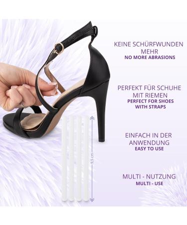 Sulpo Insoles Set - Anti-Slip Gel Inserts for Foot Pain Relief | Silicone Heel Cushions & Toe Liners - Perfect for Detention Shoes - Buy Online on GoSupps.com