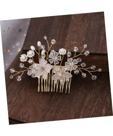 minkissy Comb for Bridal Crystal Hair Comb Bridal Hair Comb Wedding Bride Hair Accessories - Buy Online on GoSupps.com