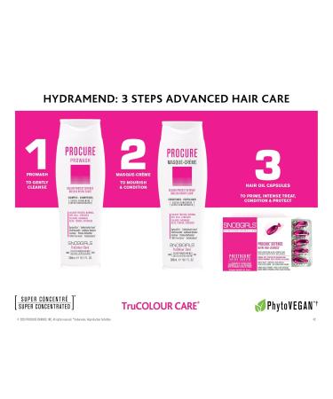 Procure Vegan Detangling Conditioner for Colored Hair | 1-Minute Deep Hair Mask for Normal Dry & Dull Hair | Protect & Nourish Color-Treated Hair - Buy Online on GoSupps.com