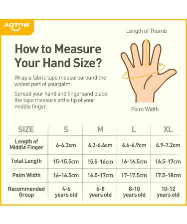 Children's Winter Cycling Gloves | Touchscreen Slipproof Windproof & Warm for Hiking & Riding | XL Yellow - Buy Online on GoSupps.com
