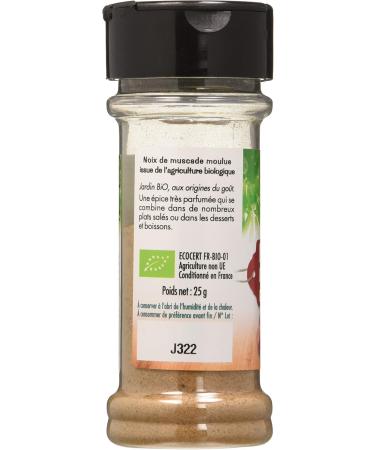 Organic Garden Nutmeg Ground 25g - Buy Online on GoSupps.com