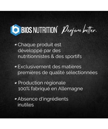 EAA Powder Blueberry 2x 500g - Essential Amino Acids - 11g Protein Per Serving - No Bad Aftertaste - Vegan & Highly Dosed - BIOS Nutrition (Made in Germany) - Buy Online on GoSupps.com