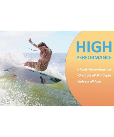 Zinka Sunny Days SPF 30/50 Sunscreen - Water Resistant Oil Free UVA & UVB Protection for Face Body & Lips | Personal Pack (Nosecoat Lotion Face Stick Lip Balm - Buy Online on GoSupps.com