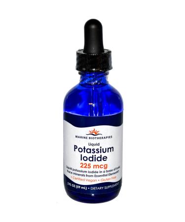 Marine Biotherapies Liquid Potassium Iodide 225 mcg 2-Ounce