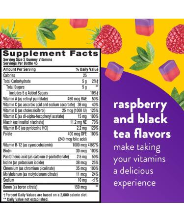 Vitafusion Multi + Energy 90 ct - Boost Your Energy with Multivitamin Gummies - Buy Online on GoSupps.com