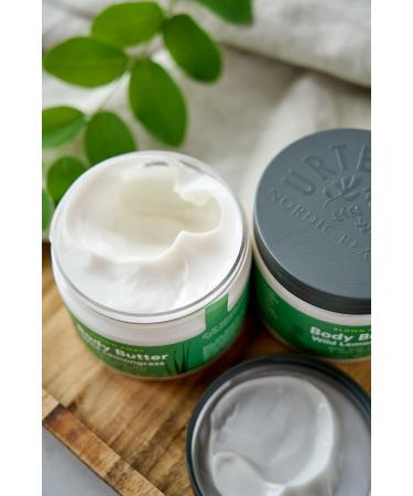 Urtekram Vegan Body Butter with Organic Wild Lemongrass | 150ml Hydrating Moisturizer | Buy Internationally - Buy Online on GoSupps.com