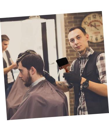 Angoily Hair Brush Barber Brush Barber Shaving Brush Neck Duster Hair Cleaning Brush Hair Cleaner Brush Hair Salon Brush Hair Cutting Brush Razor Brush Hair Comb Modeling Wood - Buy Online on GoSupps.com