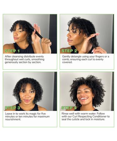 Imbue Curl Restoring Intensive Mask 10.1 fl oz - Vegan Protein Deep Conditioner for Curly Hair - Buy Online on GoSupps.com