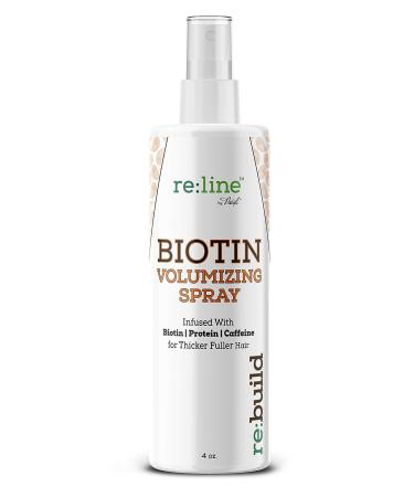 Biotin Volumizing Spray for Thickening Fine Hair - Hair Growth & Volume Boosting Rebuild Spray - Buy Online on GoSupps.com