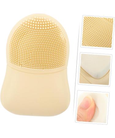 MAGICLULU Silicone Face Brush Face Wash Brush Skin Cheek Brush Silicone Cleaning Brush Makeup Facial Cleaning Brush Face Cleansing Brush Leopard Hair Nets Silica Gel Deep Cleaning Scrubber 8x6cm As Shown - Buy Online on GoSupps.com