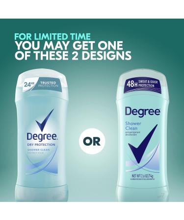 Degree Deodorant Womens Motion Sense Shower Clean 2.6 Ounce (Pack of 3) Floral 2.6 Ounce (Pack of 3) - Buy Online on GoSupps.com