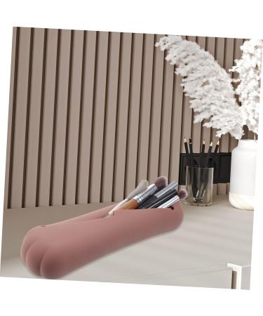 Portable Eyeshadow Brush Storage Box Travel Brush Organizer Cosmetic Brush Covers Traveling Silicone Makeup Brush Makeup Brush Holder Travel - Cosmetic Bag Silica Gel - Buy Online on GoSupps.com
