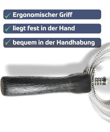 Spring Curry Comb for Horses - Metal 6 Ply Spiral Comb for Cleaning Coarse Dirt and Hair Removal - Buy Online on GoSupps.com