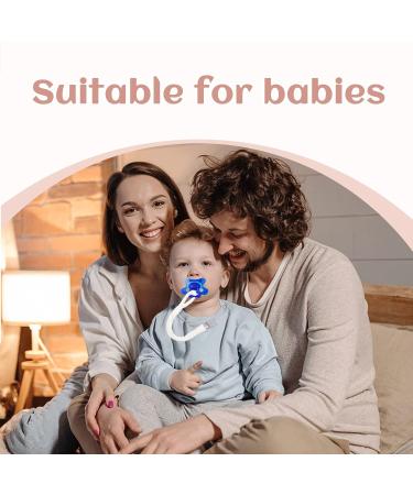 IOSPKKIO 4-Pack Pacifier Holder for Boys & Girls | Unisex Handmade Braided Cable Clamp - Easy to Use (Purple) - Buy Online on GoSupps.com