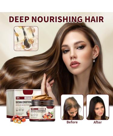 Xumann 120g Raw Batana Oil for Hair Growth Batana Oil Organic for Thicker Fuller Hair Nourishes Dry Scalp and Repair Damaged Hair - Buy Online on GoSupps.com