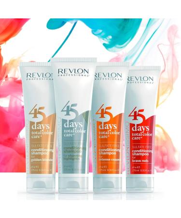 Revlon Professional - 45 Days Total Color Care - 2 in 1 Shampoo and Conditioner - Color Protecting Hair Care - Buy Online on GoSupps.com