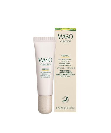 Shiseido Waso YUZU-C Eye Awakening Essence - Targets Dark Circles & Puffiness - Vitamin C - 12-Hour Hydration - Vegan & Fragrance Free - 0.72 oz - International Shipping - Buy Online on GoSupps.com