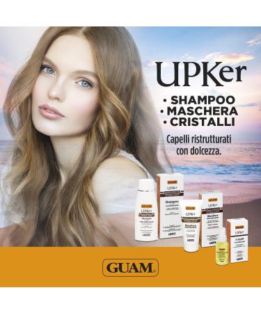Guam Upper Hair Restructuring Mask with Undaria Algae - Repairing Dry & Damaged Hair | Made in Italy 150ml - Buy Online on GoSupps.com
