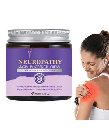 Neuropathy Cream mild skin butter natural muscle massage cream soothing body care balm quick relief cream to relieve nerve pain for feet hands shoulders neck