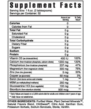 Beyond Osteo fx Liquid 32 oz - 4 Pack: Ultimate Bone Support Formula - Buy Online on GoSupps.com