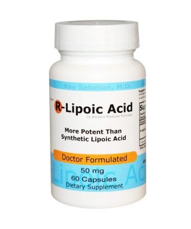 Advance Physician Formulas R-Lipoic Acid 50 mg 60 Vegetable Capsules